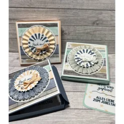 Gutschein-Verpackung Geschenkverpackung Geldgeschenk Geburtstag Schachtel Grußkarte Geschenkidee Handmade Stampin‘ Up!