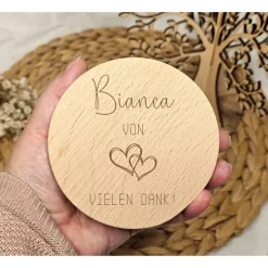 Gutscheinverpackung Glas Verpackung Gutschein Geschenkgutschein Gutscheinglas Freundin Kollegin Schwester Trauzeugin