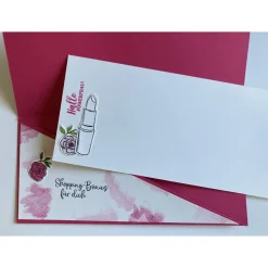 Gutscheinverpackung Musical,-Konzert,-Ticketverpackung Handarbeit Muttertag Glückwunschkarte Frauen