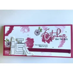 Gutscheinverpackung Musical,-Konzert,-Ticketverpackung Handarbeit Muttertag Glückwunschkarte Frauen