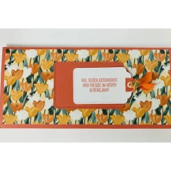 Gutscheinverpackung Musical,-Konzert,-Ticketverpackung Handarbeit Geburtstag Glückwunschkarte Frauen Kinder