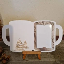 Gutscheinverpackung Weihnachten - kleiner Weihnachtsbaum - Frohes Fest