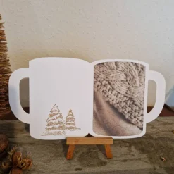 Gutscheinverpackung Weihnachten - kleiner Weihnachtsbaum - Frohes Fest