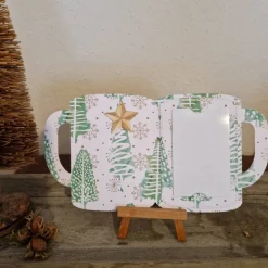 Gutscheinverpackung Weihnachten - Bäume - Frohes Fest