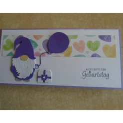 Gutscheinverpackung  Wichtel Zwerg  Geldgeschenk  Geburtstag Konzertkarte Verpackung Gutschein Geschidee