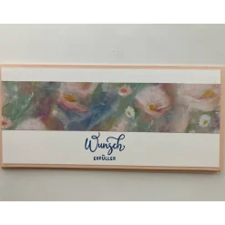 Gutscheinverpackungen Blumig Musical,-Konzert,-Ticketverpackungen Eventim Geburtstag Handarbeit Wunscherfüller