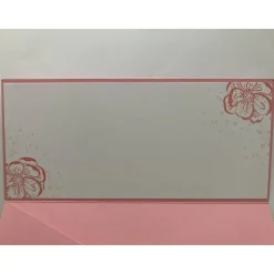 Gutscheinverpackungen  Musical,-Konzert,-Ticketverpackungen Eventim Blumig Geburtstag 100% Handarbeit Stampin up