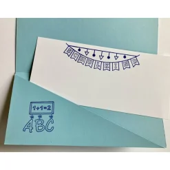 Gutscheinverpackungen Schulanfang Einschulung Geldkarte Kinder Handarbeit