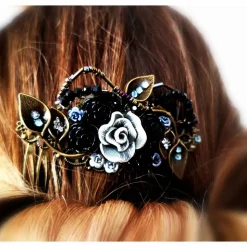 Haarkamm im Vintage-Stil, bronzefarben, Gothic-Romantik , Antik-Stil