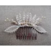 Haarschmuck Haarkämmchen Haarkrönchen Hochzeit geklöppelt Handarbeit Haarkamm Hochzeit Brautschmuck