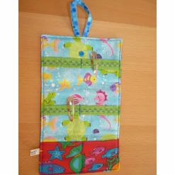 Haarspangenhalter Meerestiere Haarspangentasche Haarklammerntasche Haarklammernhalter Haarschmuckutensilo Haarspangenetui Haarklammernetui