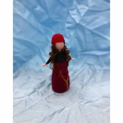 Hagebuttenkind, Waldorf, Jahreszeitentisch, Herbst, Filzpüppchen, Herbstdeko, Filzfigur