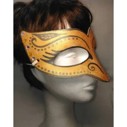 Halbmaske, Phantasievogel, Vogel, handbemalt, Tiermaske, Pappmache