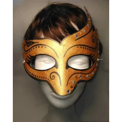 Halbmaske, Phantasievogel, Vogel, handbemalt, Tiermaske, Pappmache