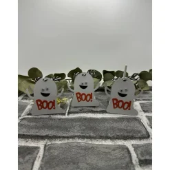 Halloween Gespenst Lollihalter | Süßigkeiten | Geist | Tischdeko | Mitgebsel | Gastgeschenk | Stanzteil