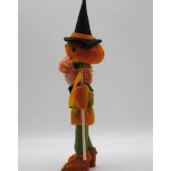 Halloween Junge mit Kürbis - Jahreszeitentisch - Blumenkinder - Herbst - Waldorf - Art.Nr. HE4