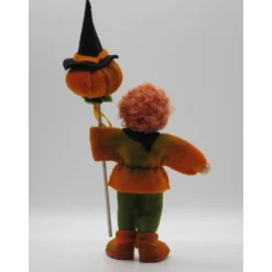 Halloween Junge mit Kürbis - Jahreszeitentisch - Blumenkinder - Herbst - Waldorf - Art.Nr. HE4