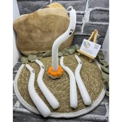 Halloween Kerze | Geist | Handgebogen | Deko