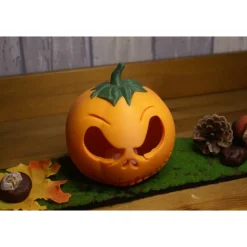 Halloween Kürbis Laterne mit Gesicht