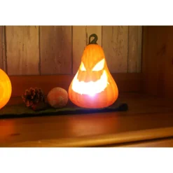 Halloween Kürbis Laterne mit Gesicht