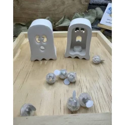 Halloween Lichter Geister | mit Ballonlichter | Deko