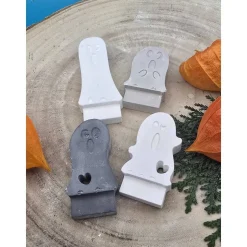 Halloween Steckerchen in Pastell – Handgemachte Deko zum Sammeln & Kombinieren z.B Geister