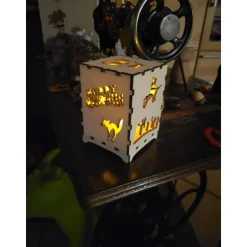 Halloween Windlicht, Halloween Lampe, Laterne Halloween Boxen, Spinne, Kürbis, Hexe