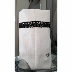 Halloween Windlicht Lichtbeutel Vasenhusse Meerjungfrauen Anker GESTICKT Leinen Baumwollspitze