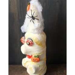 Halloweendeko MUMIENFAMILIE – Handgemachte Mumien aus Glasflaschen für Deine Halloweenparty