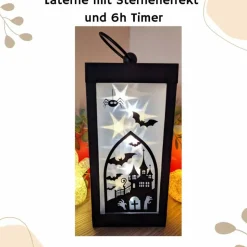 Hallowen Laterne, Grusel Licht, Halloween Dekoration