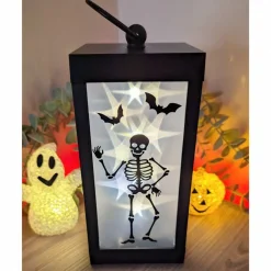 Hallowen Laterne, Grusel Licht, Halloween Dekoration