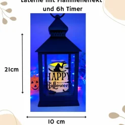 Hallowen Laterne, Grusel Licht, Halloween Dekoration