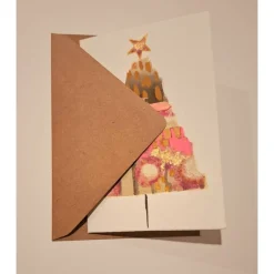 Handbemalte Weihnachtskarte (Original)