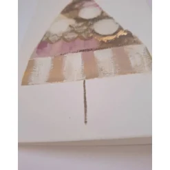 Handbemalte Weihnachtskarte (Original)