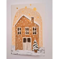 Handbemalte Weihnachtskarte (Original)