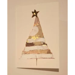 Handbemalte Weihnachtskarte (Original)