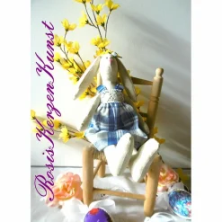 Handgearbeiteter allerliebster Osterhase im Tilda-Stil * FRAU HASE * oder * HERR HASE *