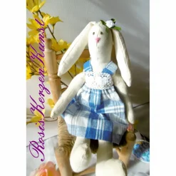Handgearbeiteter allerliebster Osterhase im Tilda-Stil * FRAU HASE * oder * HERR HASE *