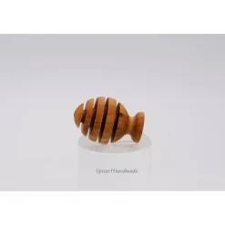 Handgedrechselter Laubbaum –  kugelig „Bauh.-Baum“ Natur Gartenholz Apfel nachhaltig Weihnachtsde