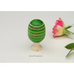 Handgedrechselter Weihnachtsbaum – Laubbaum grün „Bauh.-Baum“ Natur Gartenholz Hartriegel nachhaltig Weihnachtsdeko Gesc