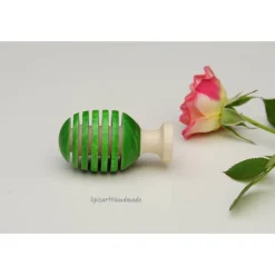 Handgedrechselter Weihnachtsbaum – Laubbaum grün „Bauh.-Baum“ Natur Gartenholz Hartriegel nachhaltig Weihnachtsdeko Gesc