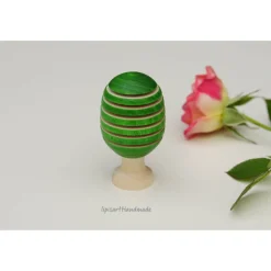 Handgedrechselter Weihnachtsbaum – Laubbaum grün „Bauh.-Baum“ Natur Gartenholz Hartriegel nachhaltig Weihnachtsdeko Gesc