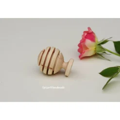 Handgedrechselter Weihnachtsbaum – Laubbaum „Bauh.-Baum“ rund Natur Gartenholz Hartriegel nachhaltig Weihnachtsdeko Gesc