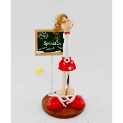 Handgefertigte Figur für Lehrerinnen – Persönliches Geschenk zum Abschied und Dankeschön