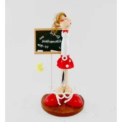 Handgefertigte Figur für Lehrerinnen – Persönliches Geschenk zum Abschied und Dankeschön