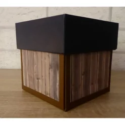 Handgefertigte Geldgeschenkverpackung Fahrrad