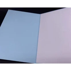 Handgefertigte Glückwunschkarte zur Geburt Junge Baby "Bär im Kreis" hellblau