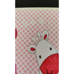 Handgefertigte Grußkarte zur Geburt