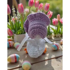 Handgefertigte Häkel-Gans "Frühlingsbote"