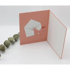 Handgefertigte Jugendweihekarte - Geldgeschenk zur Jugendweihe